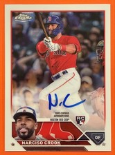 2023 Topps Chrome Update Series - Autographs Narciso Crook #RA-NC (AU, RC)