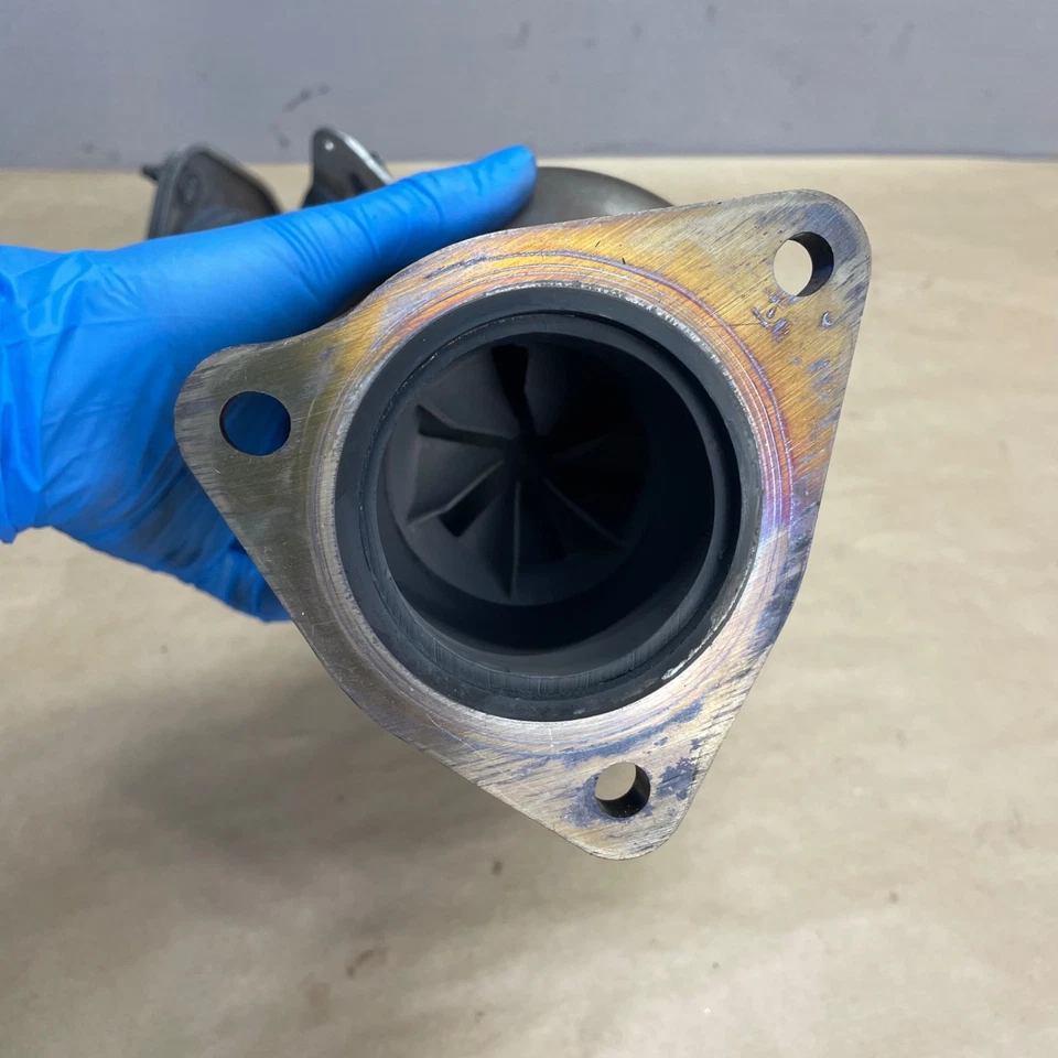 Audi Q7 3.0 2017-19 convertidor catalítico lado derecho tubo de escape chatarra OEM Foto 4 de 4