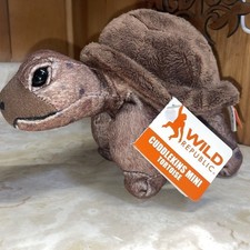 Wild Republic Cuddlekins Mini Tortoise 7 Inch Plush Figure NEW IN STOCK