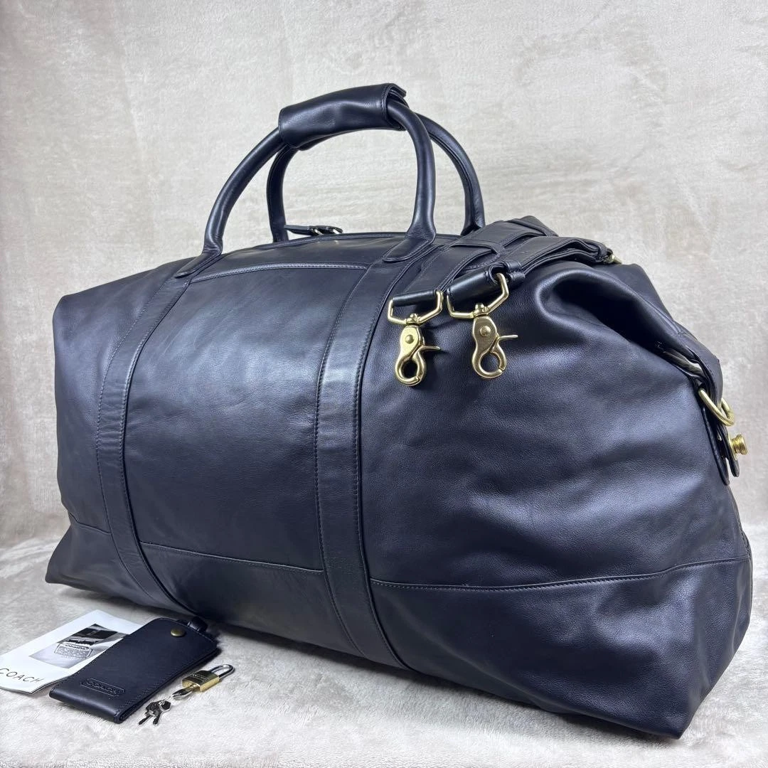 バッグ COACH Boston Bag 2WAY Travel Bag Leather coach boston bag products for sale | eBay