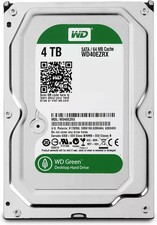 Image of Western Digital Green WD40EZRX 4TB 3.5" SATA 5.4K Internal NAS PC IMac CCTV HDD