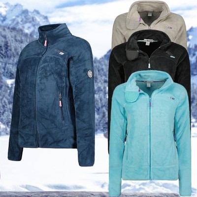 Geographical Norway Upaline Lady - Damen Fleece Fine Frauen Warm Pullover Jacke 