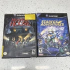 Nintendo GameCube Monster House & Star Fox Adventures no manual