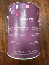 Primont Salon exclusive powdered lightening system; 24.69oz unisex Decoloring
