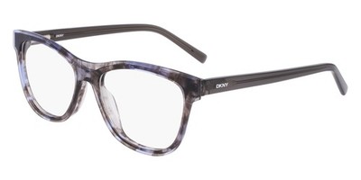 Dkny DK5077 N Blue/smoke horn 53/16/140 Damen Brillen