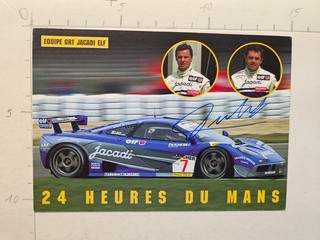 Fabien Giroix 24h Le Mans Mc Laren F1 STW DTM Autogrammkarte ori si