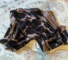 Banana Republic Winter Fall scarf Burnou velvet chocolate Brown color 72 Inches 