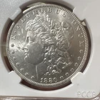 1880 Morgan Silver Dollar $1 Philadelphia Business Strike in Holder Uncertified