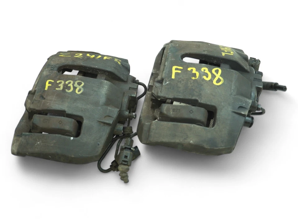 2005 - 2008 Audi A8l A8 D3 Caliper Brake Stop Front Right Left Set Of 2 Oem - Image 4 of 4