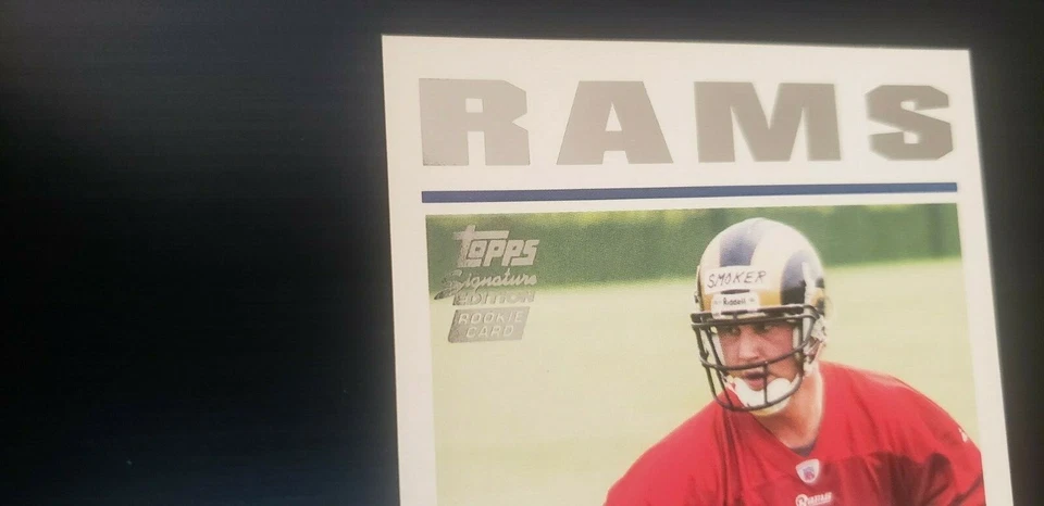 2004 Topps Signature Edition Jeff Smoker - RC # 60 - SERIAL 338/499 - NRMNT/MINT - Image 2 of 4