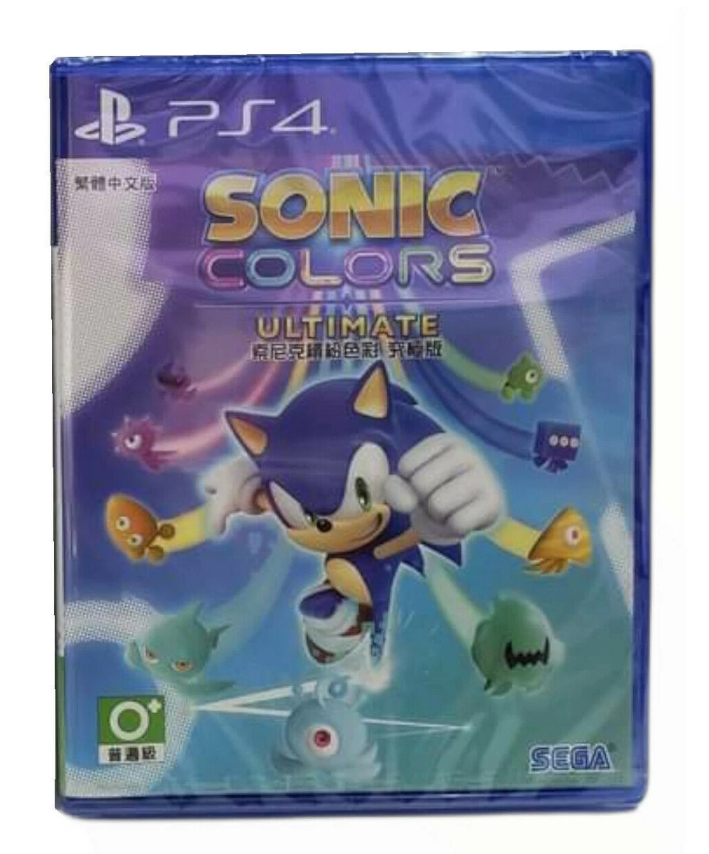 Sonic Colors Ultimate Playstation 4 PS4 Video Games  Japanese/English/Chinese NEW