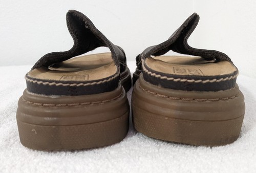 Y2K Vintage Faded Glory Chunky Betty Platform Slide Sandal Women's Brown Size 10 - Picture 6 of 9
