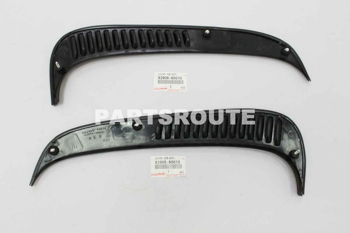 Toyota Land Cruiser 80 FJ80 FZJ80 HDJ OEM Rear Louver Quarter Side