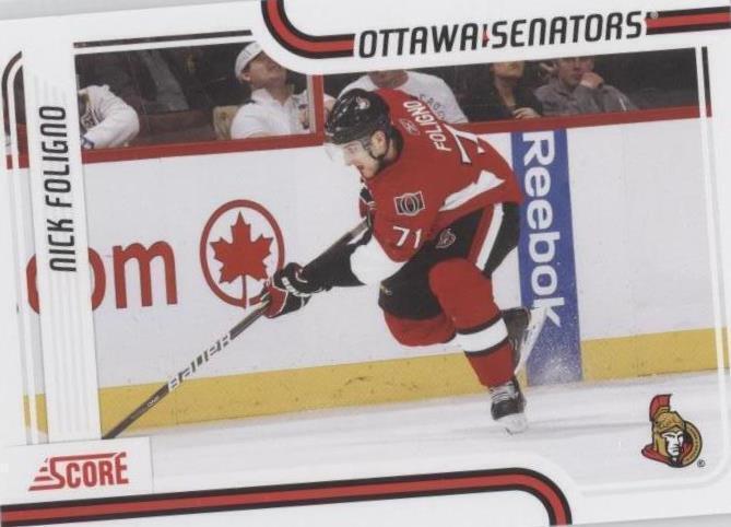2011-12 Score - Nick Foligno #325 - 1 of 1