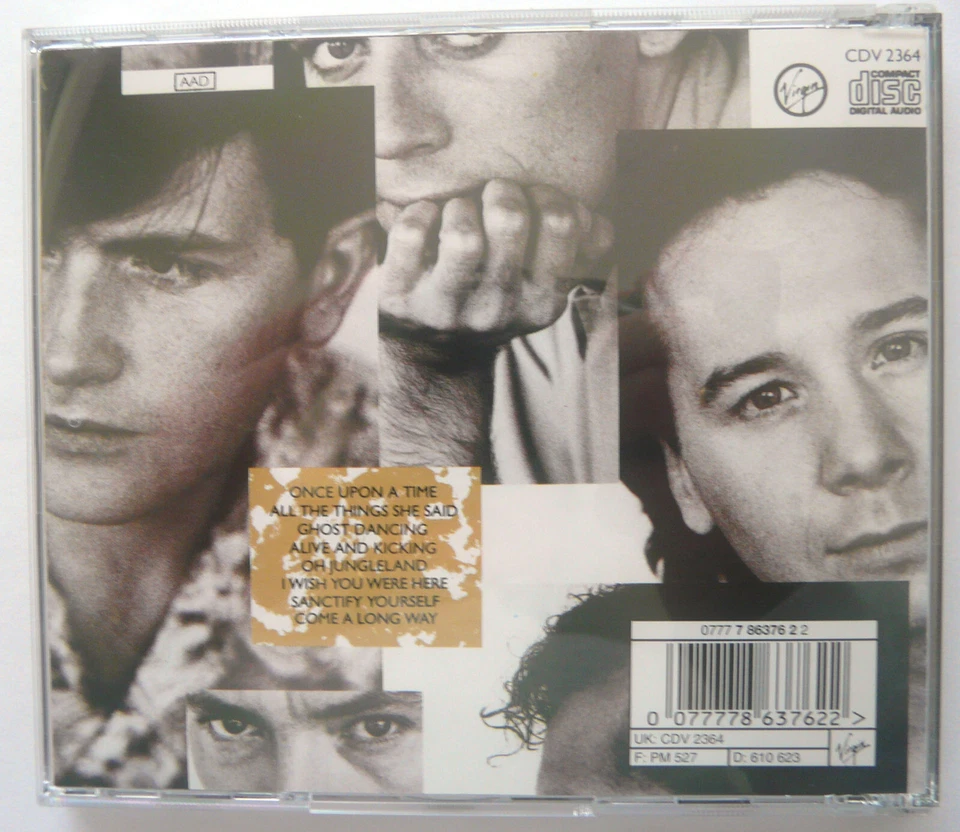 Simple Minds - Once Upon A Time | CD neuwertig | 1985 | 16 p Booklet mit Lyrics - Bild 3 von 3