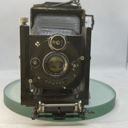 Antike Vintage Voigtlander Bergheil Klappkamera 10x15 cm Doppelverlängerung 371 - Bild 4 von 12