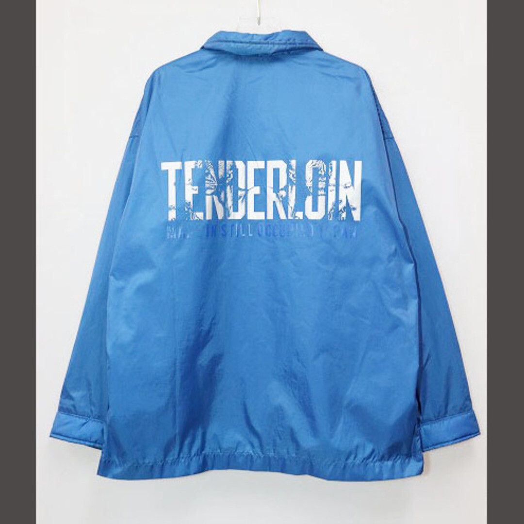 TENDERLOIN 18AW T-NYLON COACH JKT QB BLUE S NYLON JACKET TENDERLOIN 18AW T-NYLON COACH JKT QB BLUE S NYLON JACKET