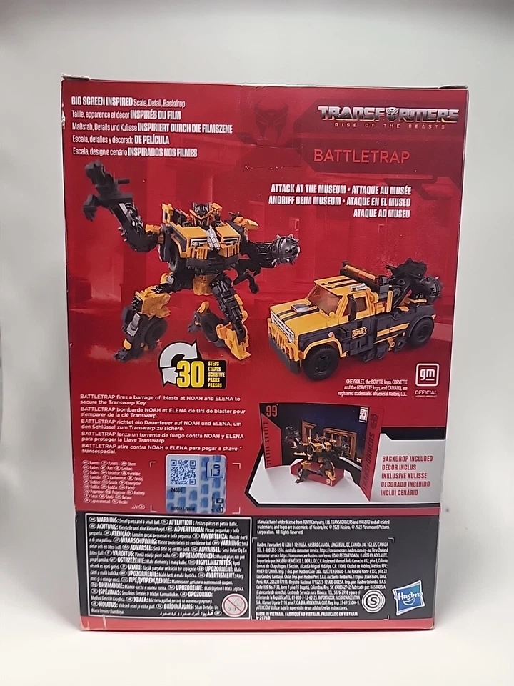 Transformers Studio Series 99 Battletrap Rise of The Beasts Voyager Class - Image 3 of 4