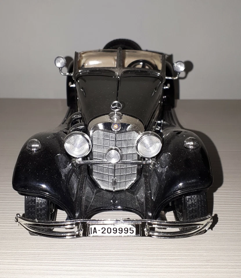 MERCEDES BENZ 500 ROADSTER 1936 SCALA 1/20 NO BOX - Immagine 4 di 4