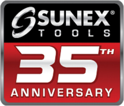 SUNEX 1/2'' Dr. Extra Deep SAE Socket Set SUN2845