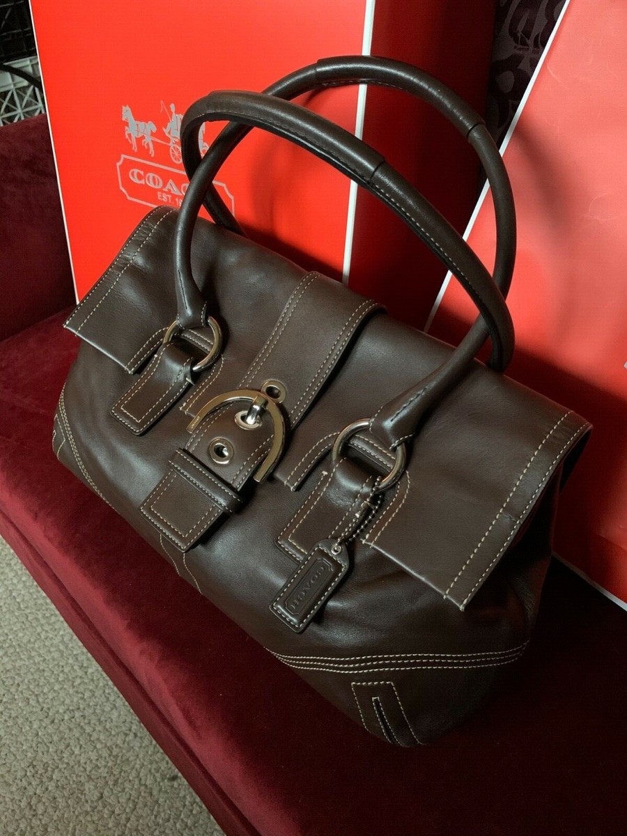 バッグ COACH Soho Leather Satchel Bag Bordeaux バッグ COACH Soho Leather Satchel Bag Bordeaux s-l400.jpg