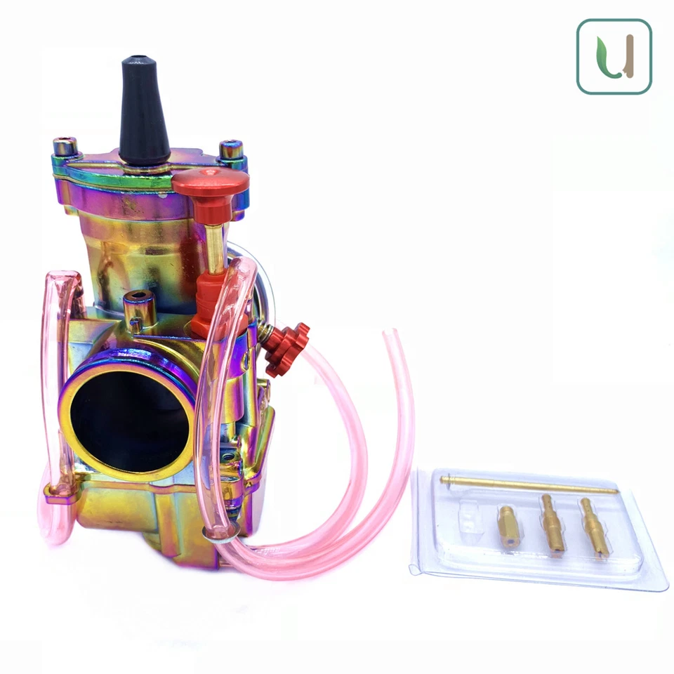 Carburador carburador + filtro de aire PWK 32 MM para Yamaha YZ80 YZ85 YZ100 YZ125 YZ175 Foto 4 de 4