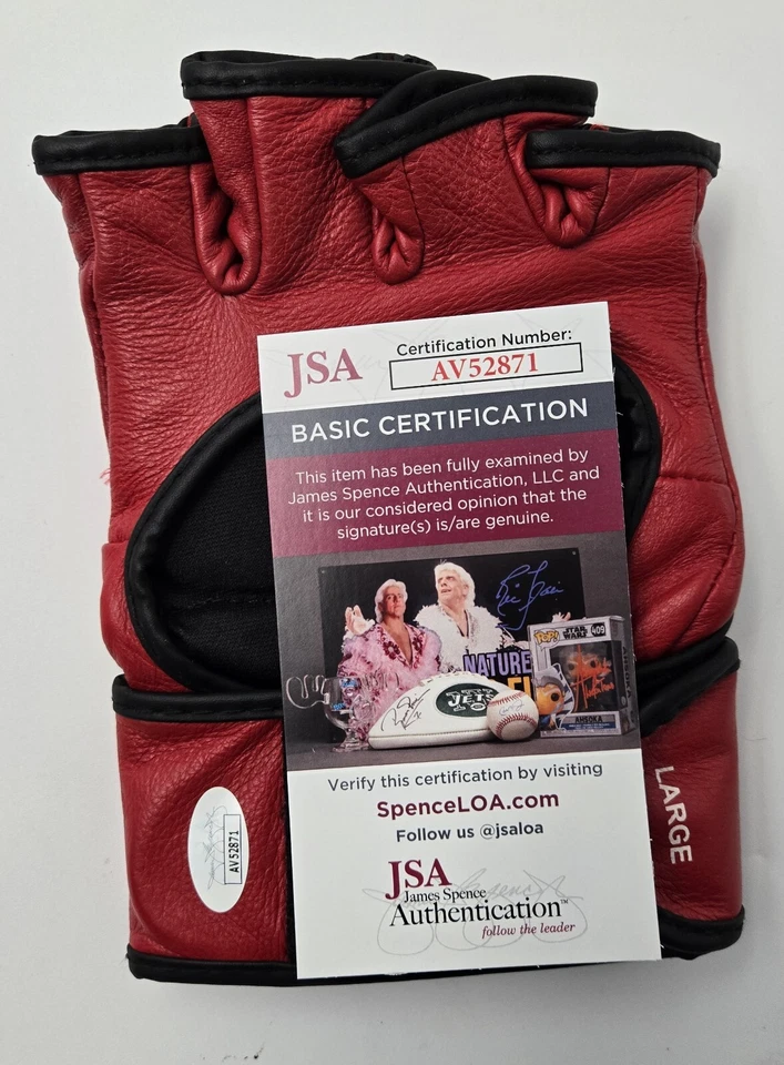 Tatsuya Kawajiri Signed Strikeforce Glove UFC Autograph Dream Pride MMA JSA COA - Image 3 of 3