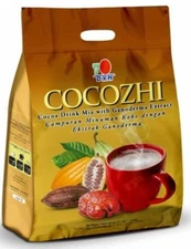 4 Packs DXN Cocozhi Cocoa Hot Chocolate Ganoderma Reishi Lingzhi Instant Cafe