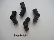 Lego 4 St&uuml;ck Achs- und Pinverbinder #4 - 135&deg; Schwarz Nr. 32192