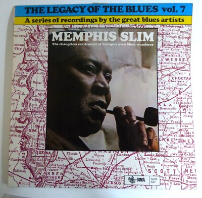 Memphis Slim The Legacy Of The Blues Vol. 7  Vinyl LP Sonet Nr: SNTF 647
