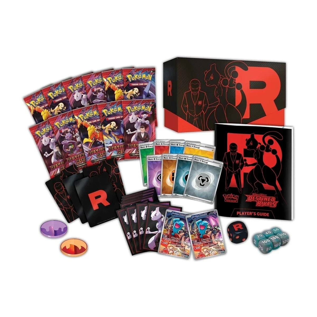 Destined Rivals Pokemon Center Exclusive ETB Elite Trainer Box PKC