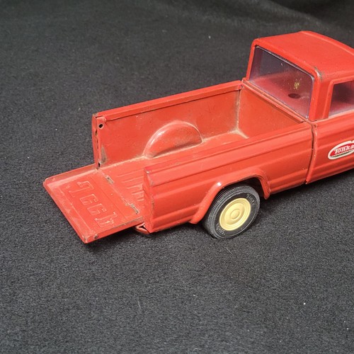 Vintage 1960's Red Pressed Steel Tonka Jeep Pickup Truck 52030 Made in USA - Picture 13 of 14