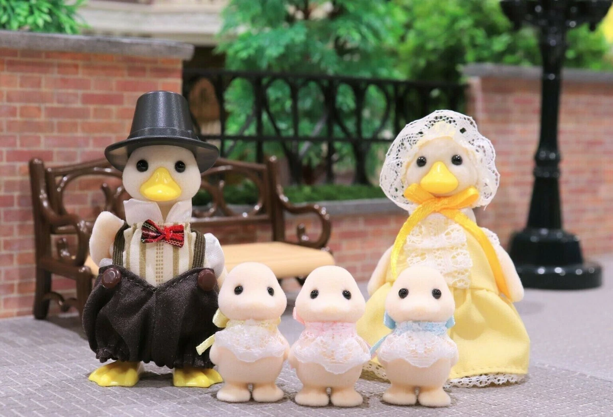 Sylvanian Families Doll Duck Family C-64