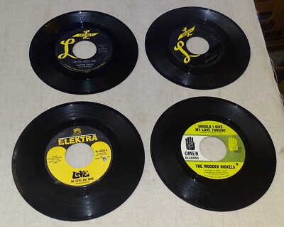 4 Funk/Soul/Psychedelic 45rpm - Love, Gerri Granger, Lloyd Price, Wooden Nickels