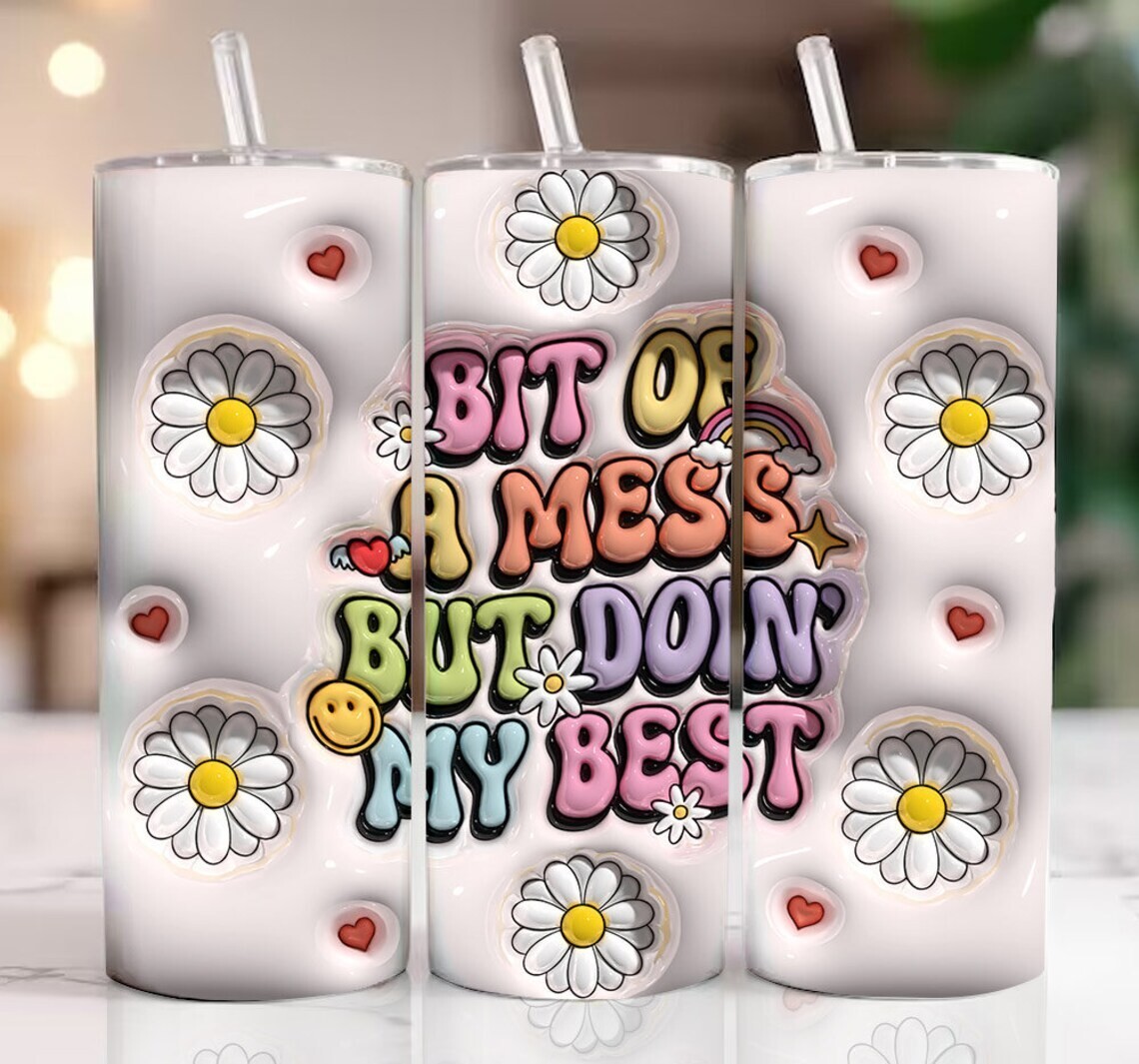 Funny Dad Tumbler – 16 Oz Stainless Steel Mug “Awesome Like My Daughter” | Father’s Day, Birthday, Christmas Gift