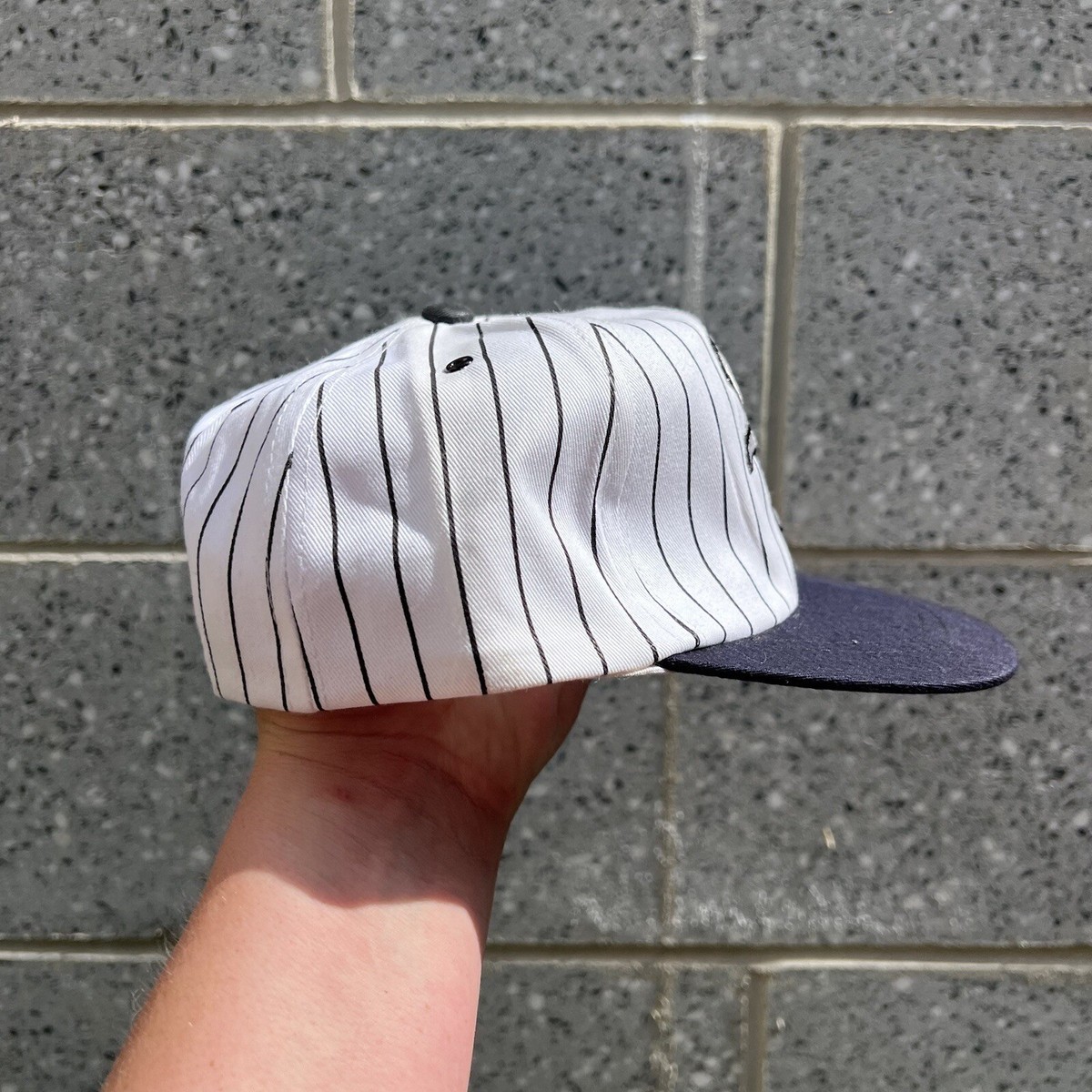 Vintage Baby Pinstripe Chicago White Sox Cap. Ages 3-6 | eBay