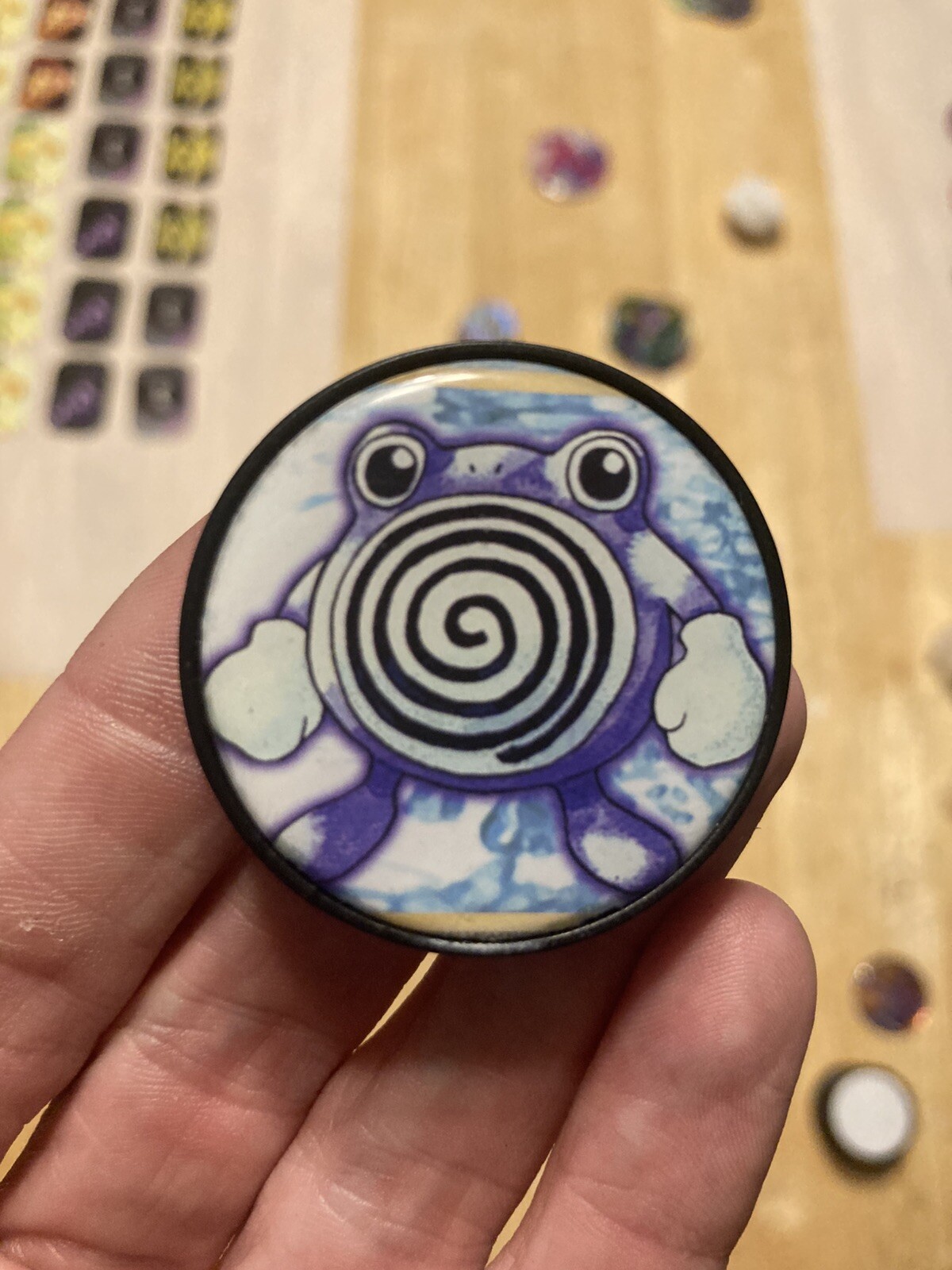 Pokémon Poliwhirl Popsocket Collapsible Grip & Stand for Phones and Tablets-image