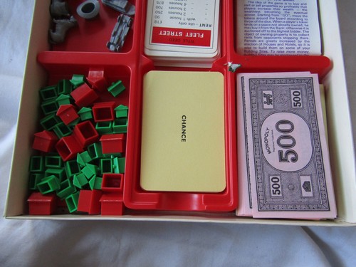 1984 WADDINGTONS MONOPOLY TRAVEL EDITION BOARD GAME MISSING 1 TOKEN - Picture 5 of 7
