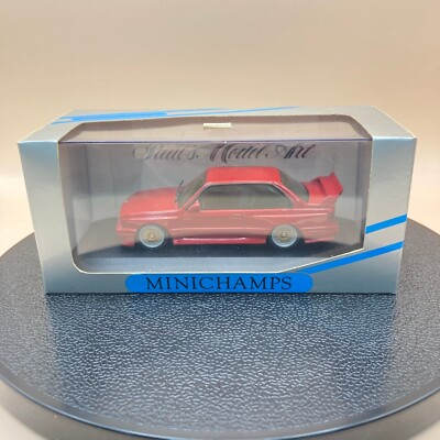 Minichamps 1/43 BMW M3 E30 1990 red Diecast old model BOX | eBay