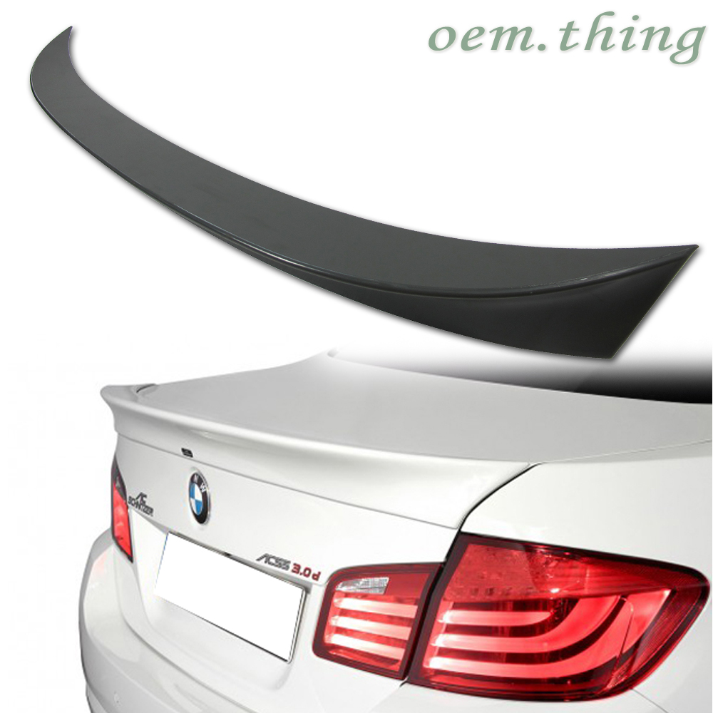 Fit for BMW 5 Series F10 a Type Boot Rear Trunk Spoiler ABS 16  