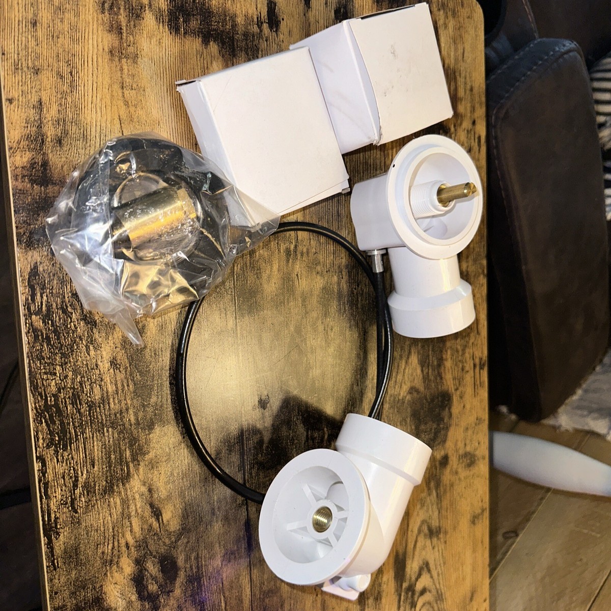 Signature Hardware SH644BN (446729) PVC Cable Drain & Overflow for