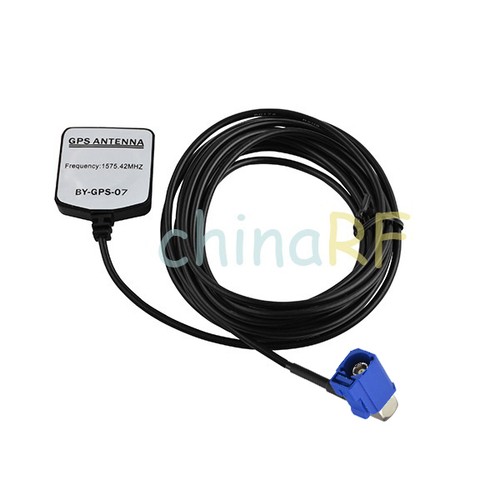 5X Mini GPS ANTENNA FAKRA C Jack right angle MFD2 RNS2 RNS-E MFD 2 VW SAT NAV - Picture 2 of 7