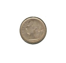 1965 BELGIUM Coin 5 FRANCS - FRENCH