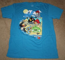 SDCC ANGRY BIRDS RIO #BIRDSATCOMICCON X~LARGE ADULT T~SHIRT