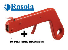 ACCENDIGAS A PISTOLA W000211924 CON 10 PIETRINE RICAMBIO SALDATURA CANNELLO GAS