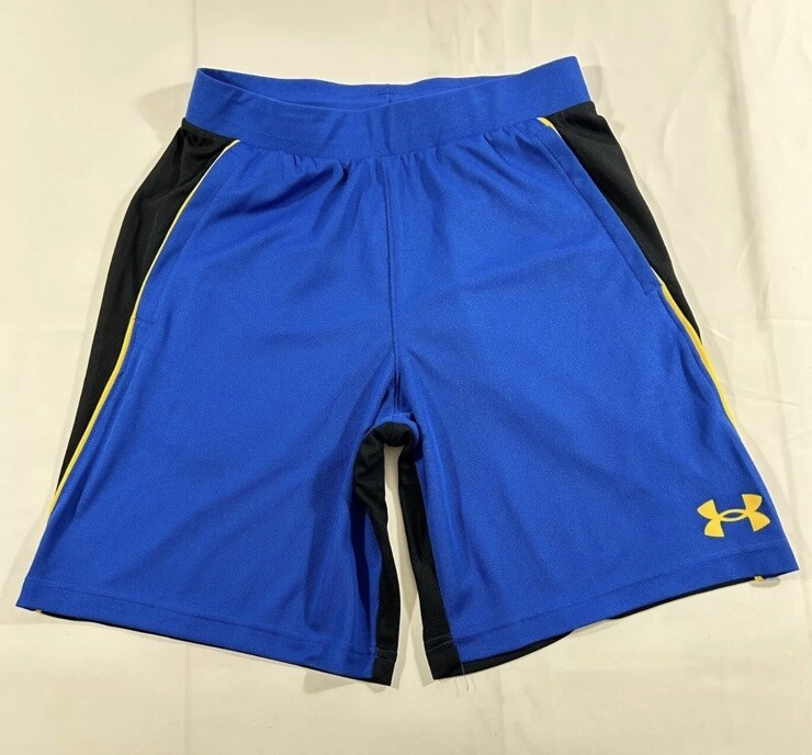 NWT Mens Under Armour Baseline Shorts 1372891-400 Sz 2XL BlueBlackYellow B40 4590₽