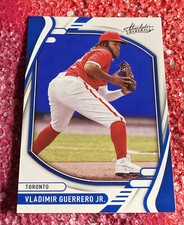 2022 Panini Absolute Baseball Vladimir Guerrero Jr. Base #16 Toronto Blue Jays