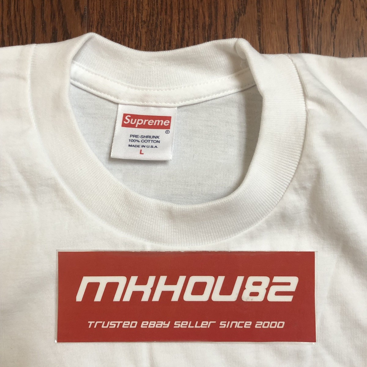 New Supreme Guts Tee T-Shirt Top White Fall Winter 2018 FW18 New Supreme Guts Tee T-Shirt Top White Fall Winter 2018 FW18