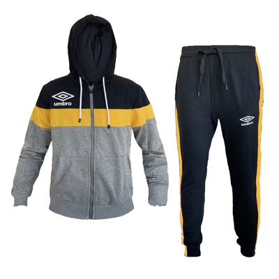tuta uomo in cotone full zip con cappuccio UMBRO art. 30096 | eBay