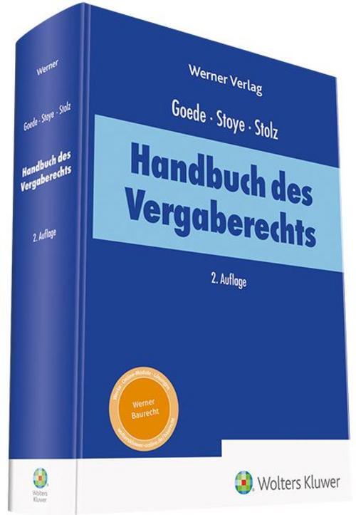 Thumbnail - Handbuch Des Vergaberechts Matthias Goede